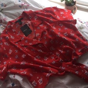 Forever 21 Red Crop Top